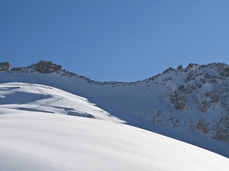 1=Das Ziel in Sicht - Grat zwischen Cima di Val Bona