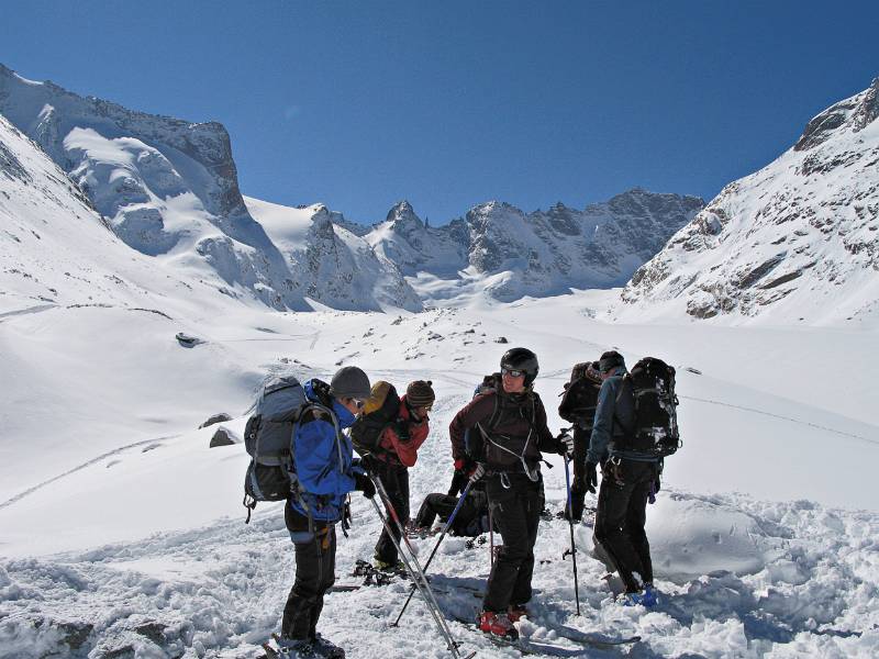 Auf dem Fornogletscher