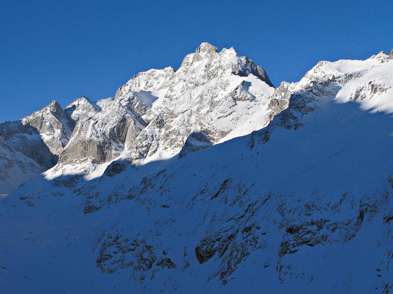 Sciora-Gruppe von Albignahütte aus