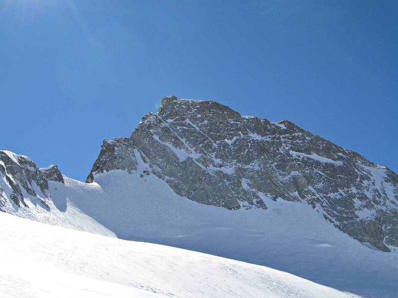 Gipfel Cima di Castelo, der Nachbar von Cima dal Cantun. Es