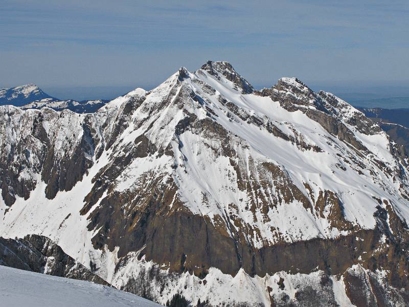 Fluebrig 2093m, das schönste View des Tages