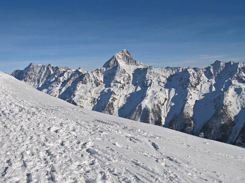 Bietschhorn in der Mitte