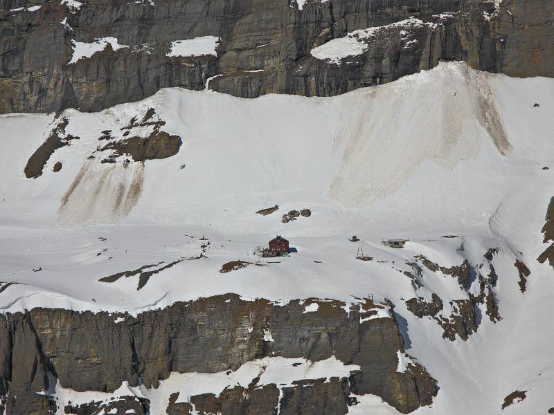 Lämmerenhütte am Fuss von Lämmerenhorn