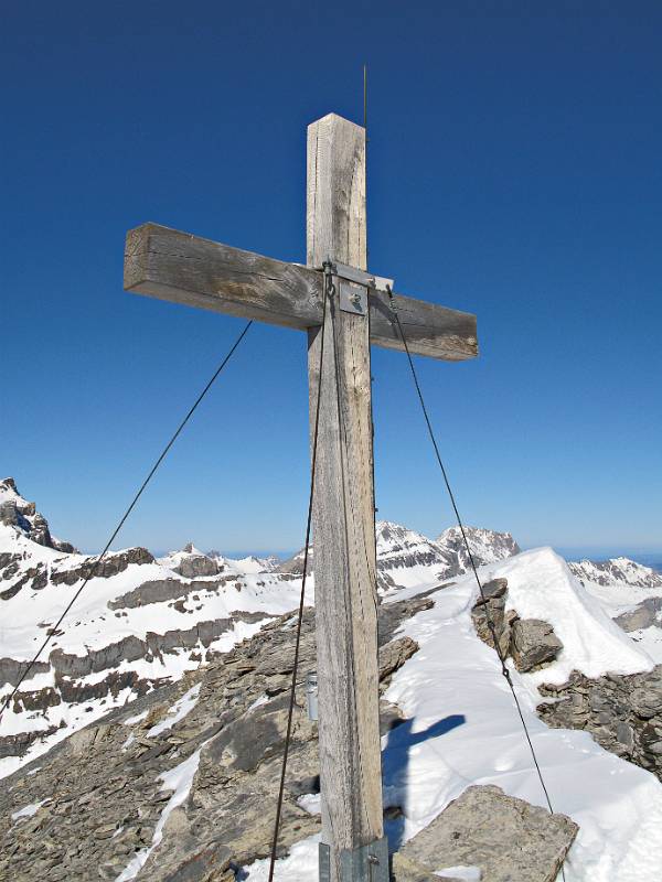 Gipfelkreuz von Daubenhorn