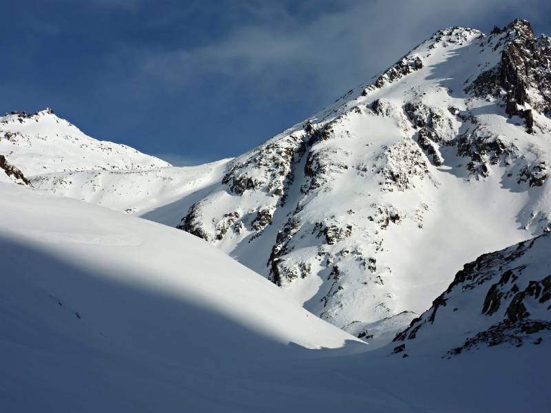 Blick Richtung Gemsstock aus Guspistal