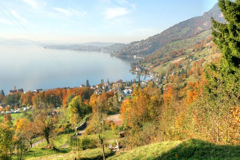 Vitznau ist wieder sehr nah