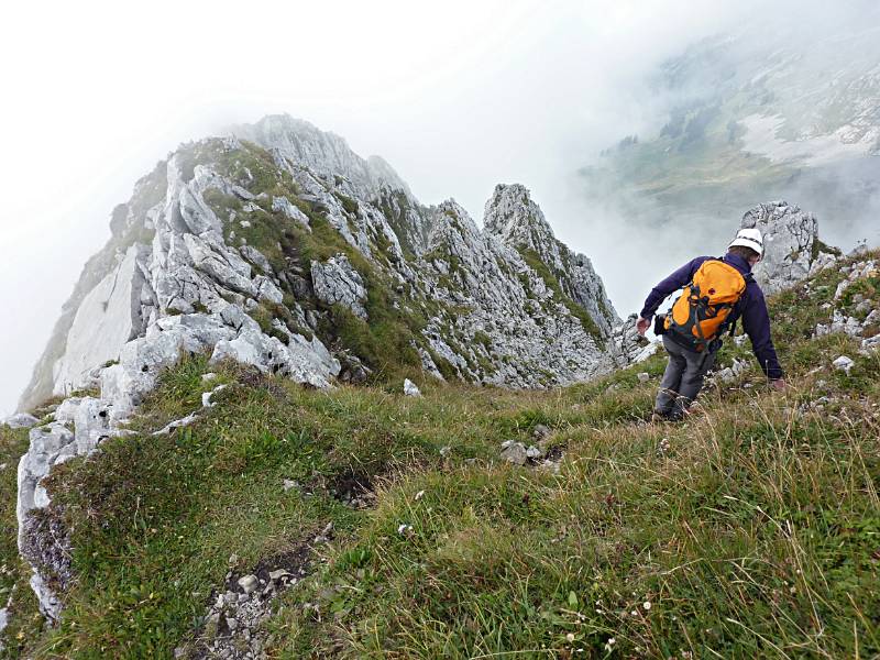 Und nun der Absteig