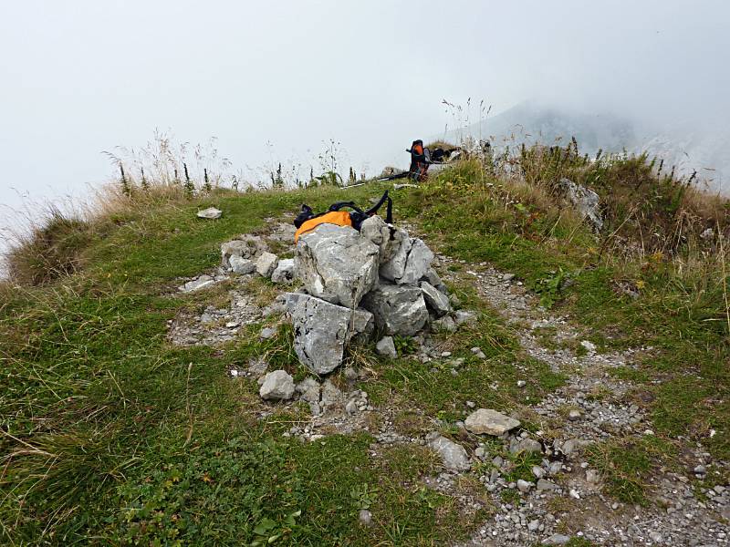 Auf dem 2. Gipfel des Tages: Rossalpelispitz