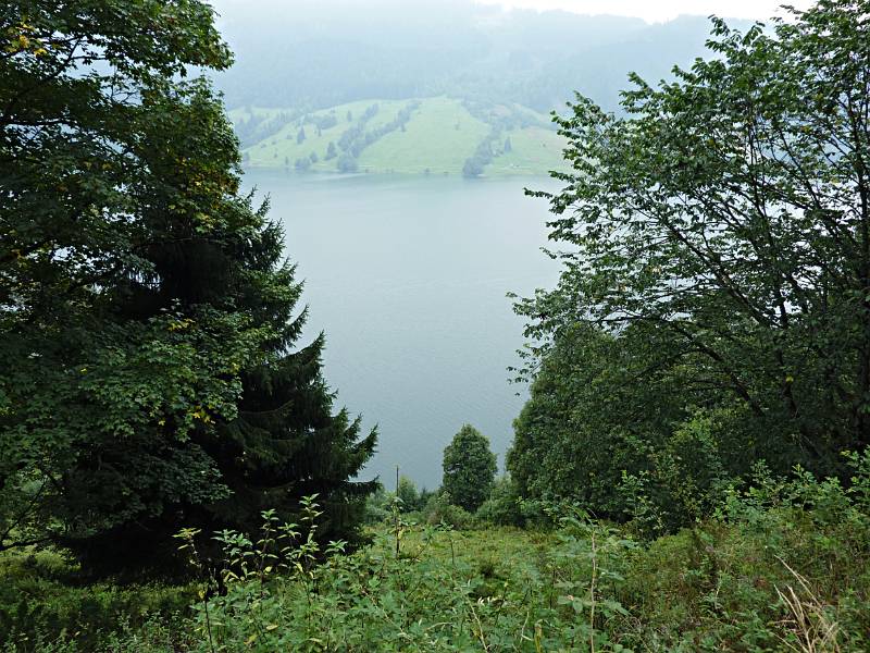 Fast abgestiegen - Wägitalersee