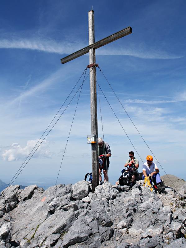 Gipfelkreuz von Rigidalstock