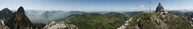 360° Panorama von Haggenspitz ► Zum interaktiven Panorama