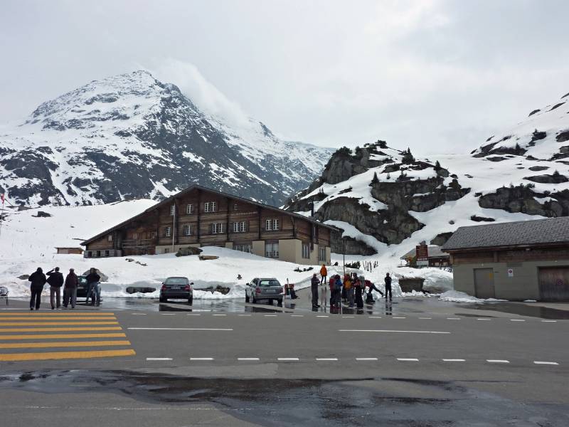 Start zur Tierberglihütte in Steingletscher