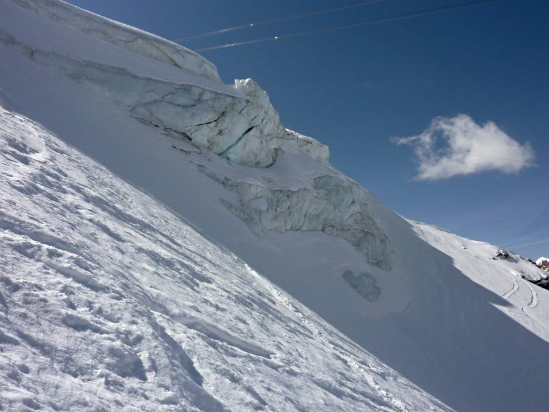 Auf dem Titlis Gletscher