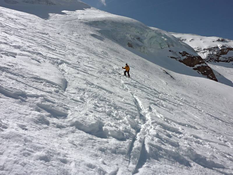 Auf dem Titlis Gletscher