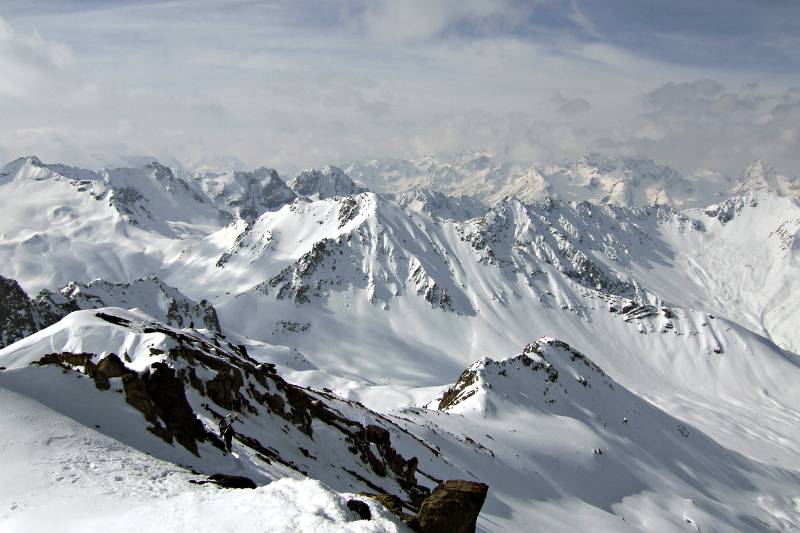 Gipfelpanorama von Älplihorn