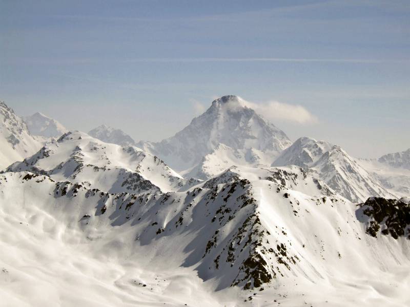 Piz Linard von Sentischhorn aus