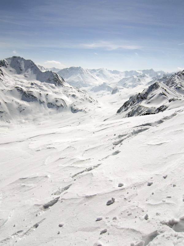 Blick Richtung Flüelapass