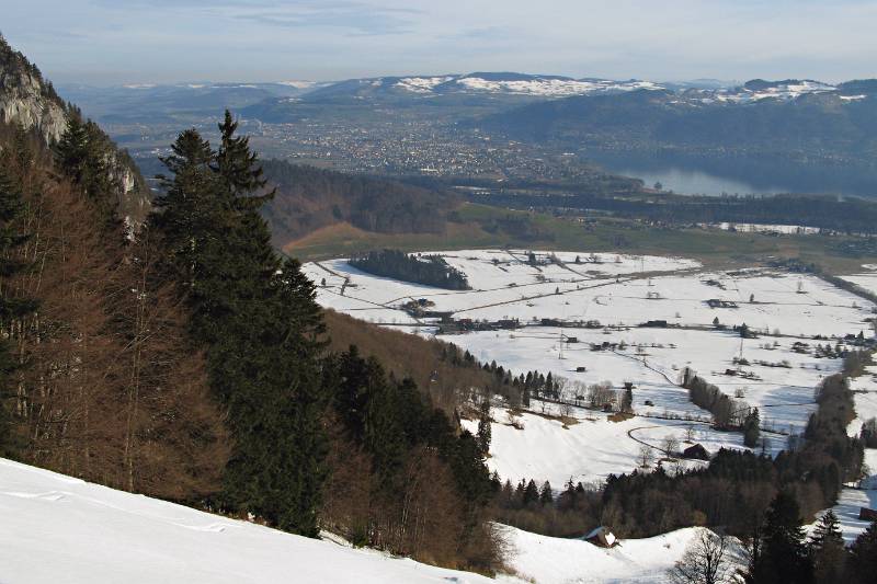 Schöne Aussichten auf Thun und Thunersee