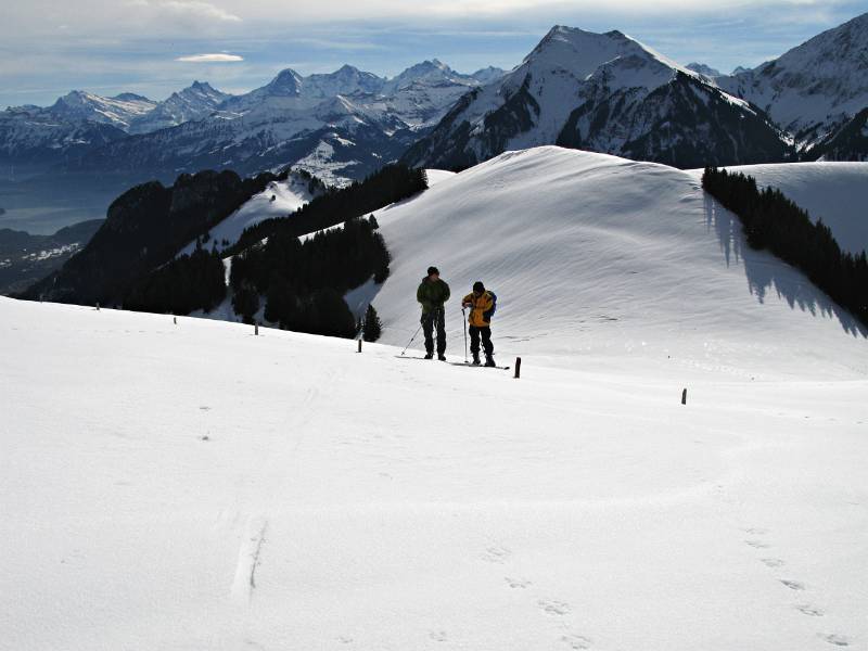 Oberhalb von Alp Matte