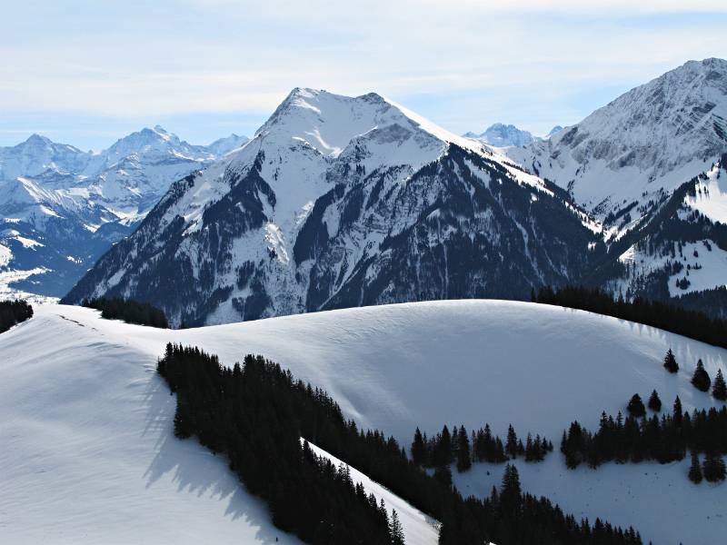 Blick auf Niesen