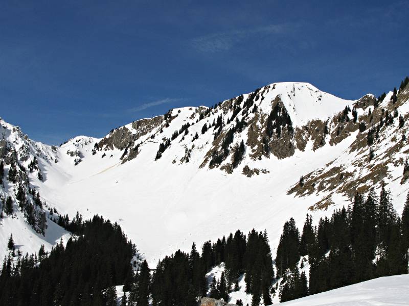 Blick auf Laseberg