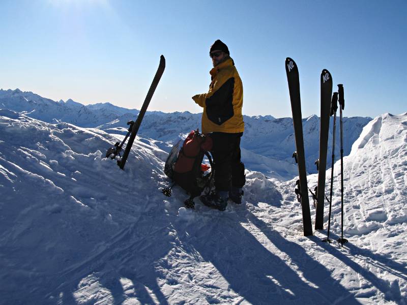 Pause auf dem Gloggentürmli, es ist Zwölf vor elf