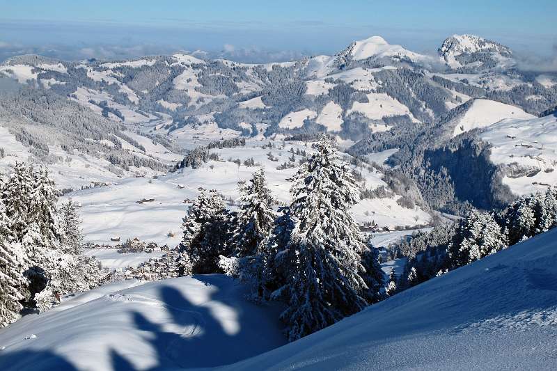 Blick zurück Richtung Oberiberg