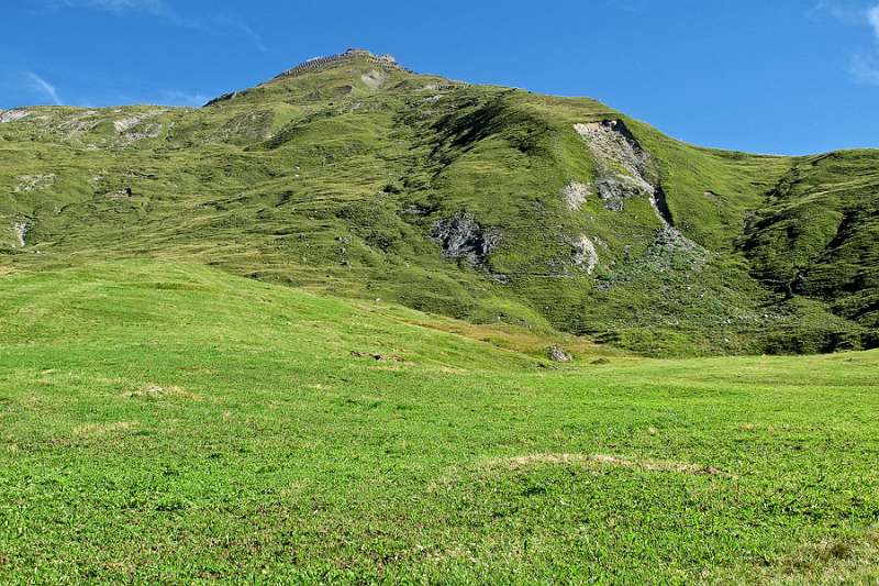 Blick Richtung Piz Clünas