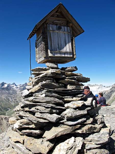 Das Wahrzeichen des Piz Minschun