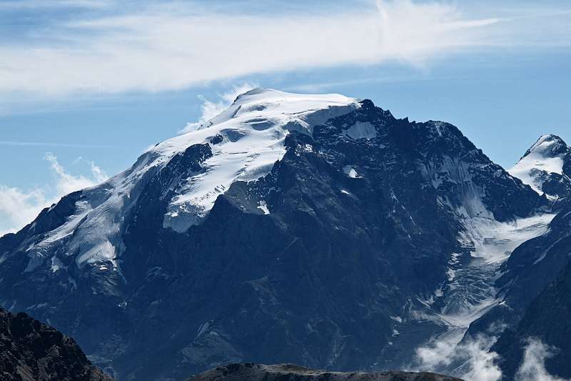 Ortler vom Piz Umbrail aus