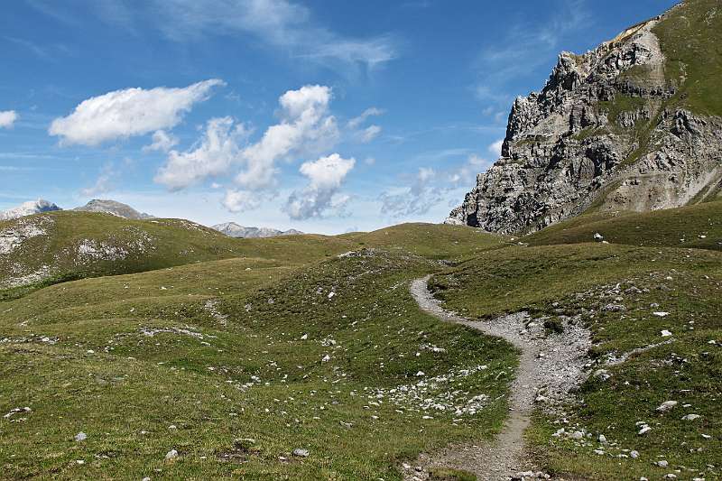 Schönes Wetter und gemütlicher Wanderweg