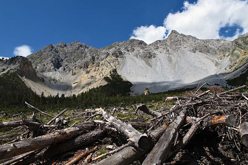 Die Spuren der Naturgewalt