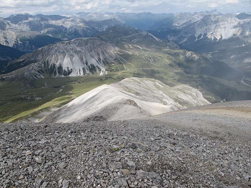 Panorama von Piz Daint