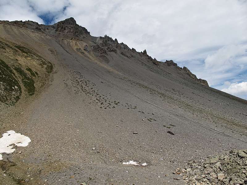 Blick Richtung Piz Daint von SO