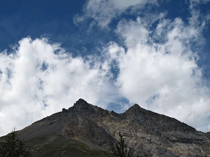 Schöne Wolken beim schönen Wetter