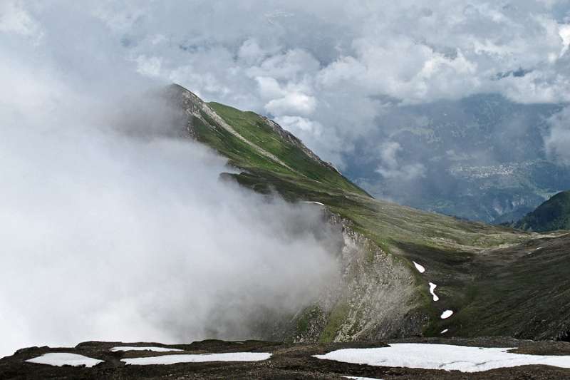 Viele Wolken, die Aussichten sind wechselhaft.