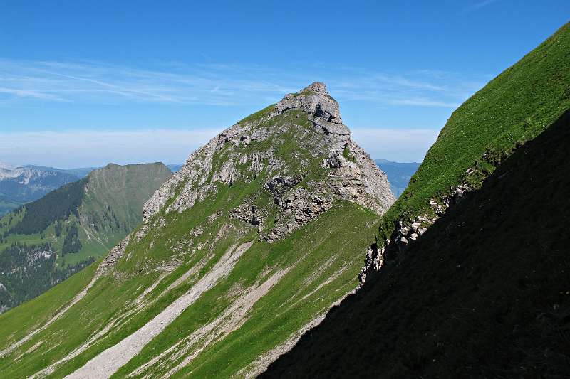 Wieder der Gipfel von Haupt aus anderer Perspektive.