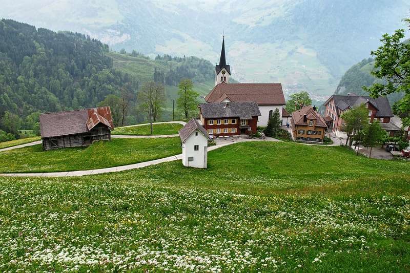 Schönes Dorf Niederrickenbach