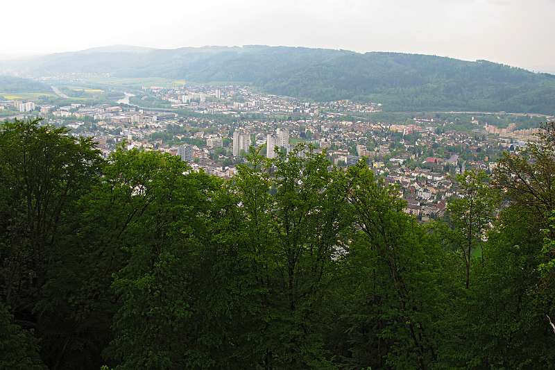 Blick Richtung Wettingen