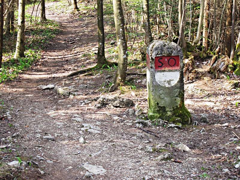 Man bewegt sich im Grenzgebiet