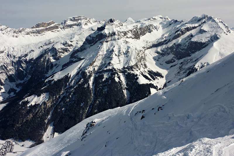 Blick von Laubersgrat aus