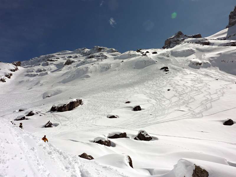 Die Abfaht zum Engstlensee