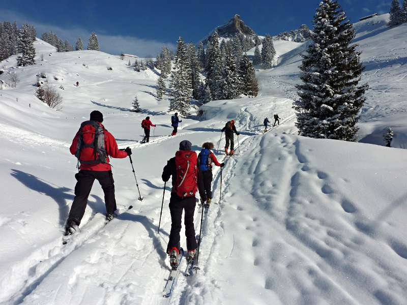 In Richtung Druesberghütte