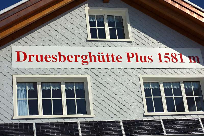 Pause-Plus in der Druesberghütte