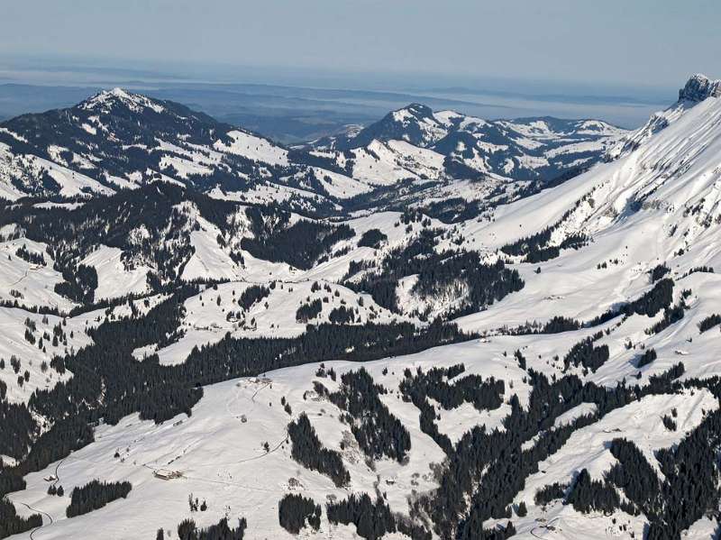 Blick Richtung Mittelland