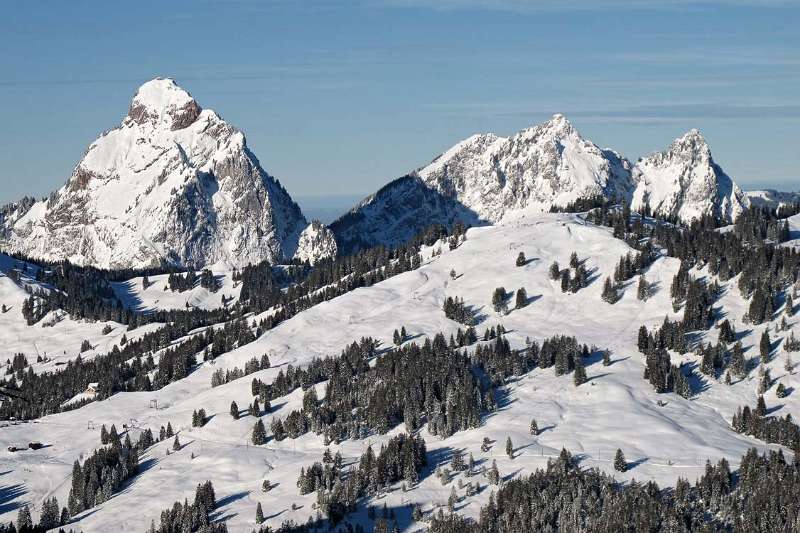 Gr.Mythen, Kl.Mythen und Haggensitz - Wanderberge für Sommer