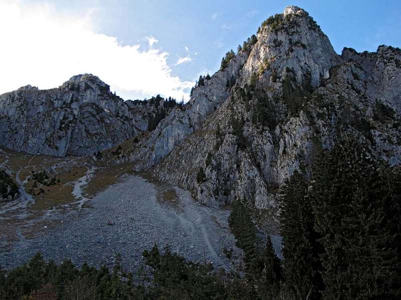 Und noch ein Blick zurück auf Haggenspitz