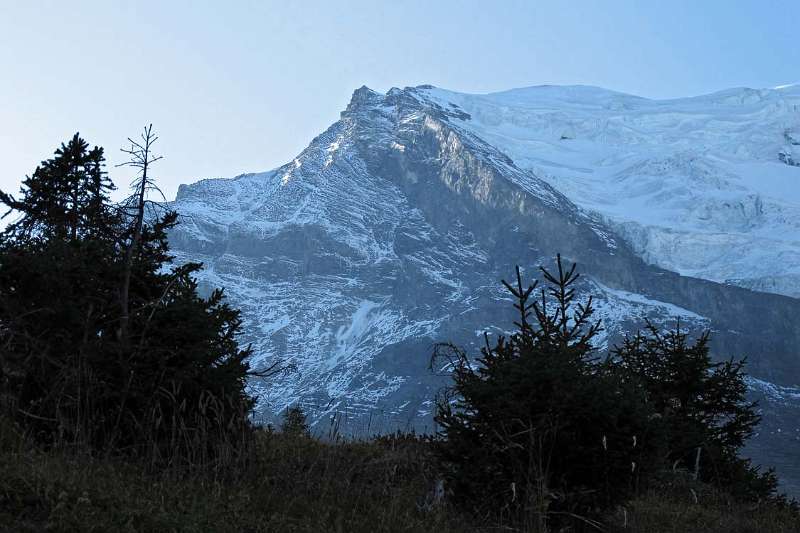 Balmhorn von Hütte aus