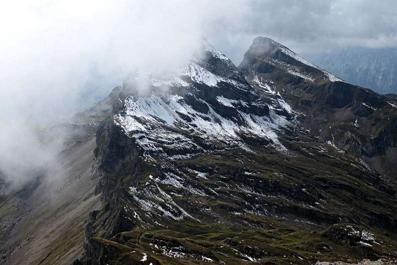 Wechselhaft. Die Wolken kommen und gehen