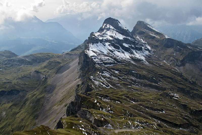 Liderner Planggeli, Fulen und Rossstock vom Gipfel aus